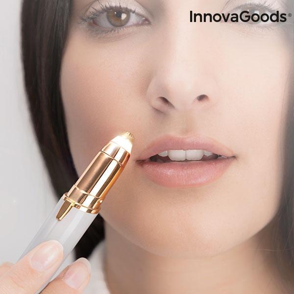 Depiladora facial con LED